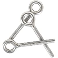 M4 304 Tornillos de Anillo de Acero Inoxidable Soldados Tornillo Cerrado Ojo de Varilla Tornillos Tornillos Resistente a…
